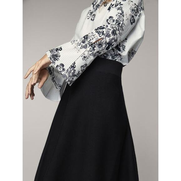 MASSIMO DUTTI Printed Poplin Blouse NWT LAST ONE!!! - Picture 4 of 6